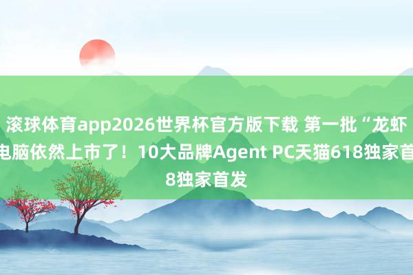 滚球体育app2026世界杯官方版下载 第一批“龙虾”电脑依然上市了！10大品牌Agent PC天猫618独家首发